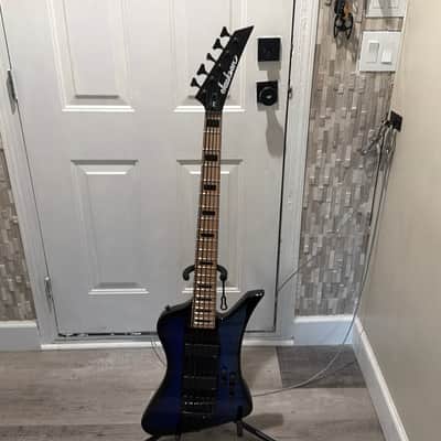 Jackson David Ellefson Signature Kelly Bird V - Blue Burst image 2