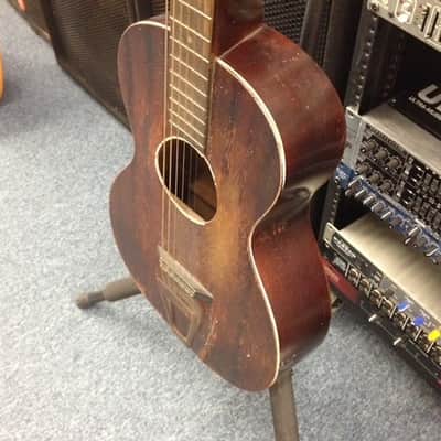 Cowboy Loye Parlor acoustic guitar 1930's rare vintage old antique image 7