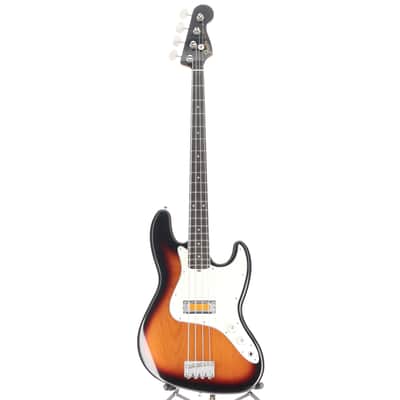 Fender Gold Foil Jazz Bass, 2-Color Sunburst, Professional Setup (Y9) (12853) image 5