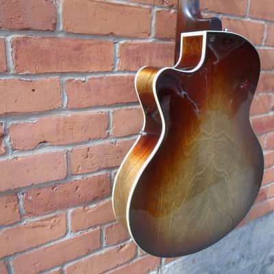 Godin 5TH Ave Kingpin ll, Copper Burst HG w/bag sf - Copper Burst image 6