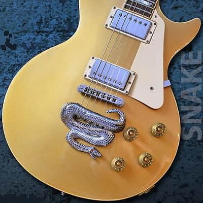 Gibson Tailpiece bridge custom made Snake Chrome image 5