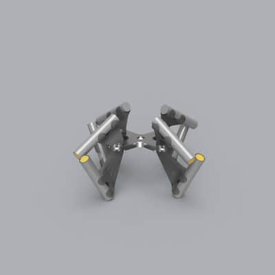 Immagine ORTF 3D Cross Microphone Mount for Spacial Audio - 4