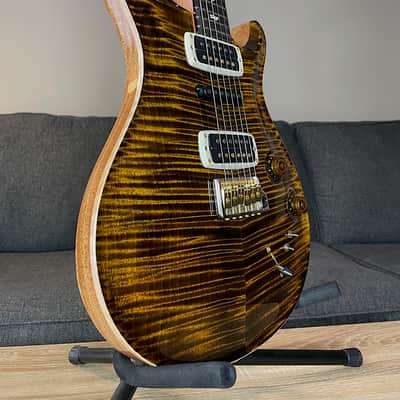 2025 PRS Modern Eagle V "10 Top" Yellow Tiger image 10