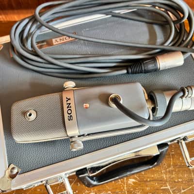 SONY C-38B C38B Multi-Pattern Condenser Microphone w/ carrying case #2 image 3