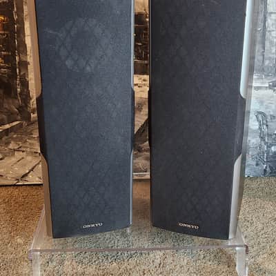 Onkyo Onkyo SKF-540F front speakers (pair) 90s - Black image 1