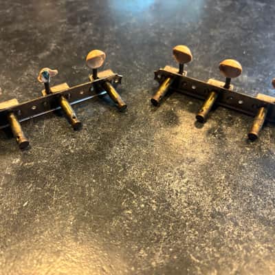 Kluson Single Line Tuning Pegs 1950's - Nickel image 2