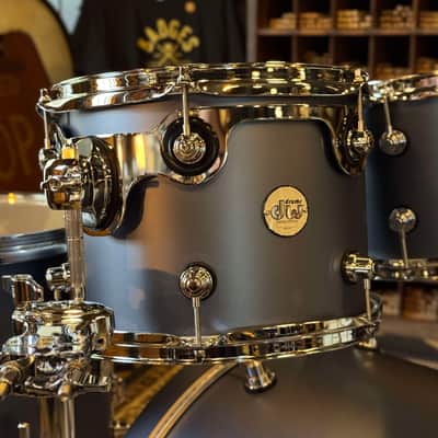 NEW DW Design Series Drum Set in Blue Slate - 18x22, 8x10, 9x12, 14x16 image 7