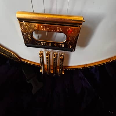 Ome Gold Magician ten-plex w/ engraving 2004 - Mahogany/Gold image 4