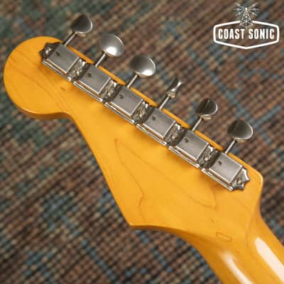 2012 Fender '57 Reissue Stratocaster ST57 Made in Japan - Cherry Sunburst image 14
