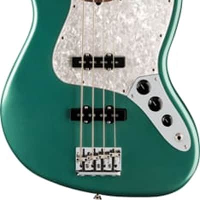 Fender Adam Clayton Jazz Bass. Rosewood FB, Sherwood Green Metallic image 2
