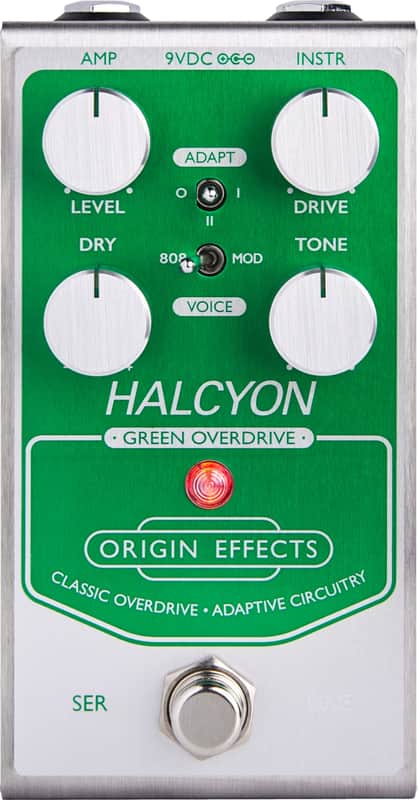 Origin Effects Halcyon Green Overdrive Effects Pedal image 1