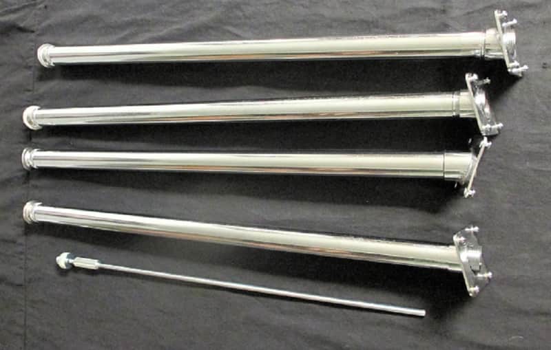 Yamaha YAMAHA CP 70 CP80 4LEGS 2BRACKETS 2022 - CHROMO