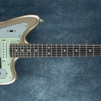 Fender American Pro Classic Jaguar Rosewood Faded Firemist Gold US25091367 image 1