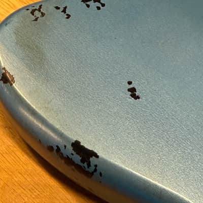 Kohlin Guitars JZ Offset replacement body Nitro Aged Lake Placid Blue Made in Sweden image 11