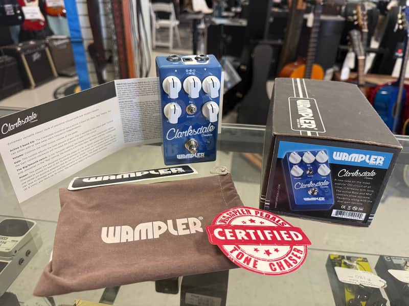 Wampler Clarksdale Overdrive - Original Box, Bag, and Stickers image 1