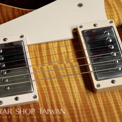1998 Gibson Custom Shop YCS Yamano 1958 Les Paul Reissue with AAAA Killer Top image 14