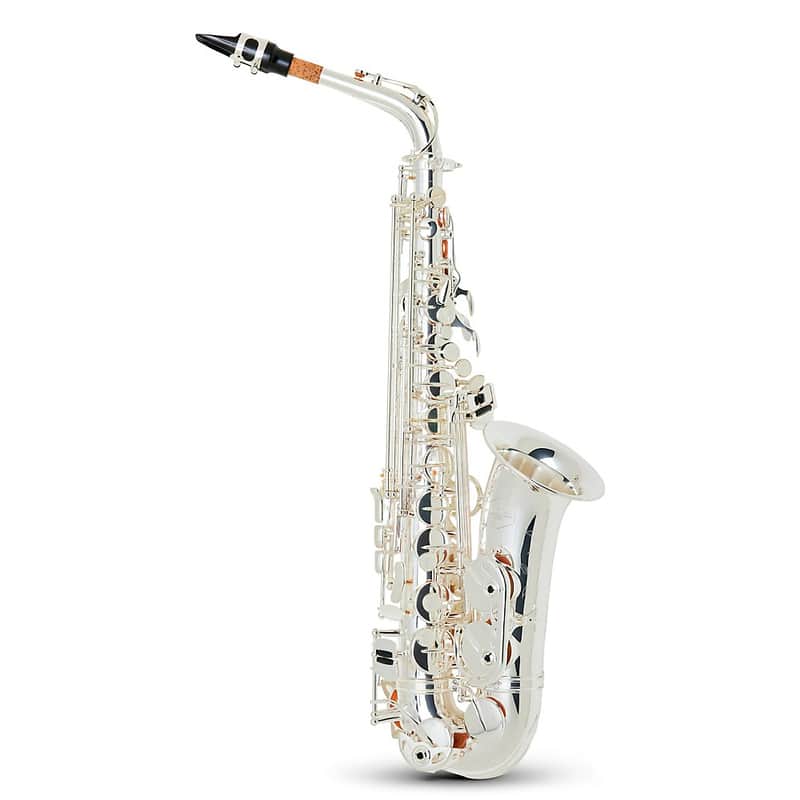 Allora AAS-550 Paris Series Alto Saxophone Regular Silver Plated image 1
