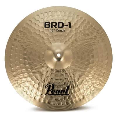 Pearl Brilliant Hammered Brass 3pc Cymbal Set 14/16/20 image 4