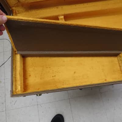 Fender Vintage Brown Tolex Deluxe Hard Side Case, w/ Gold Interior (USA) #2 image 3