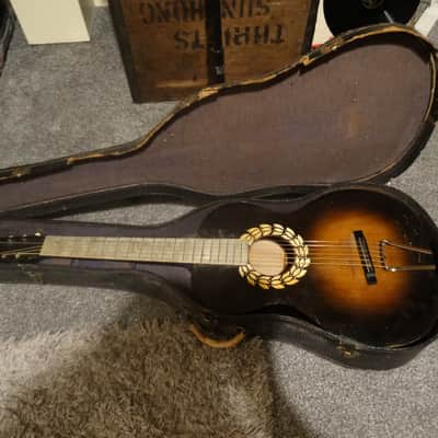 Vintage 1930's Regal B&J Serenader Blues Parlor Guitar image 7
