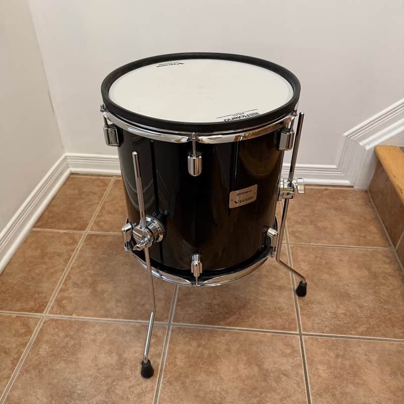 Roland PDA140F-MS 14" Floor Tom Drum Pad // electronic vdrums PDA140F MS Midnight Sparkle image 1