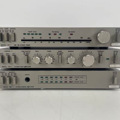 MBO - ST-1/PA-1/MA-1 - Pre/Power-Amplifier/Tuner - Set - Serviced (Repaired) image 5