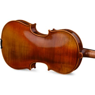 Aileen PREMIUM BEGINNER Series Violin Outfit - 4/4 Full Size Solid Wood Ebony Fitted image 10