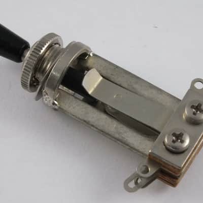 3-Way LONG Toggle Switch with Black Tip for Les Paul electric guitar image 2