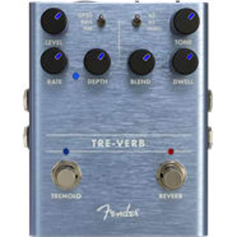Fender Tre-Verb Digital Reverb/Tremolo Guitar Pedal image 1