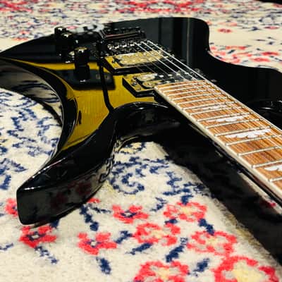 2000 B.C. Rich Mockingbird N.J. Neck-Thru Series - Made In Korea - Black image 15