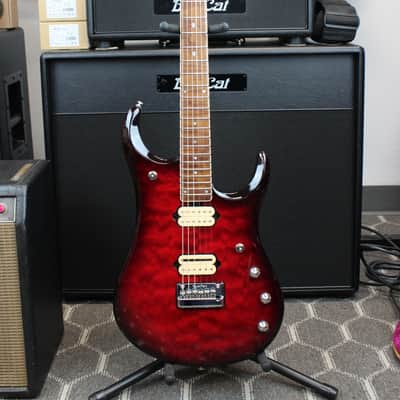 Ernie Ball Music Man BFR Baritone JP15 - Cherry Creamsicle 6 String Guitar Signed by John Petrucci 100pcs *AUTHORIZED DEALER image 2