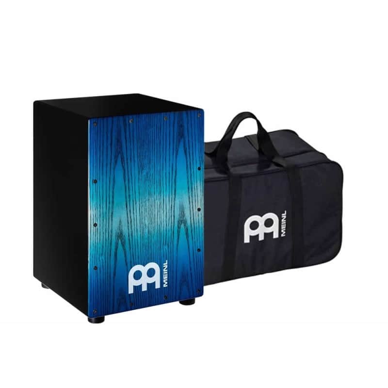 MEINL MCAJ100BK-PBF+ [Headliner Series Snare Cajon with Bag / Pacific Blue Fade] [Includes genuine MEINL bag!] image 1