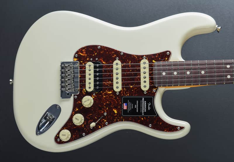 Fender American Professional II Stratocaster HSS - Olympic White w/Rosewood image 1