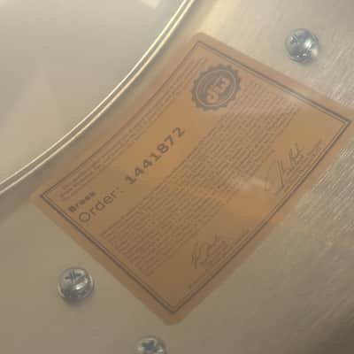 DW Collector's Series Nickel Over Brass 5.5x14 Snare Drum image 11