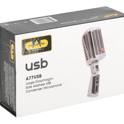 CAD Audio A77USB Cardioid Condenser Studio Microphone USB Mic+Vocal Shield image 6