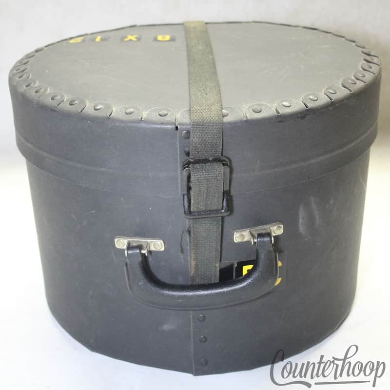 Rack Tom Drum Case 8x 12" Hard Shell Fibre Professional 14x10+2.5 image 1