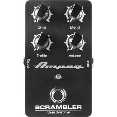 Ampeg Scrambler Bass Overdrive Pedal image 1