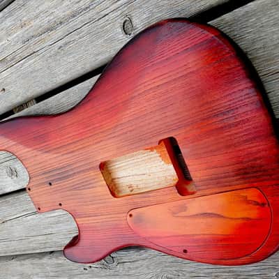 Stratocaster body, swamp ash, rear rout image 10