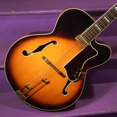 1994 Epiphone Emperor Jumbo Hollowbody Electric Jazzbox Guitar (VIDEO! Fresh Work, Ready) image 2