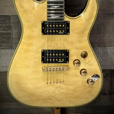 Schecter Omen Extreme-6 Electric Guitar - Gloss Natural (2033) image 3