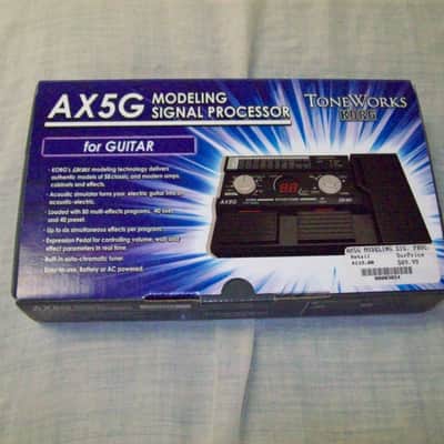 Korg AX5G Modeling Signal Processor Multi-Effect Pedal for Guitar w/ Box image 7