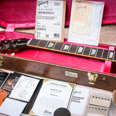GIBSON USA Custom Shop '59 Les Paul Standard Reissue BTOB Page #78 Murphy Lab Light Aged (2025) image 3