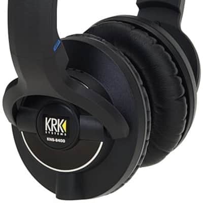 KRK KNS8400, Case of 10-MINT-Closed-Back On-Ear Studio Headphones-Black image 2
