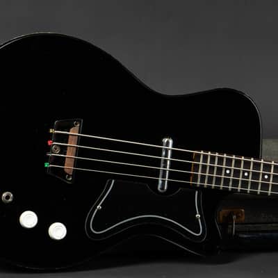 Silvertone 1444 Bass 1965 - Black image 14