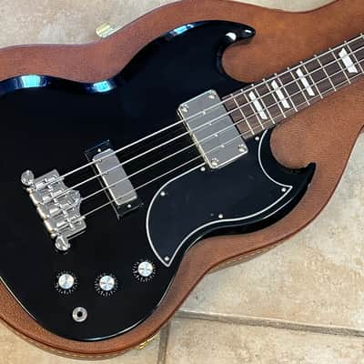 2024 Gibson USA SG Standard Bass Ebony image 1