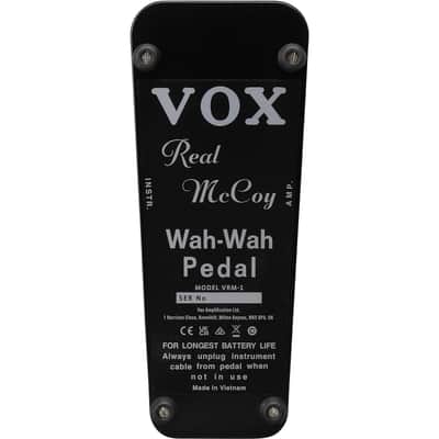 Vox VRM1 Real McCoy Wah - Black / Chrome image 2