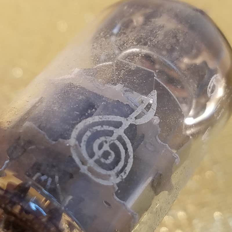Amperex 6DJ8 tNOS AT1000 TESTED Balanced! PI Vacuum Tube Heerlen Small Halo Getter rare Treble Clef Bugle Boy T4TCbb ECC88 dual triode 1960-1966 image 1