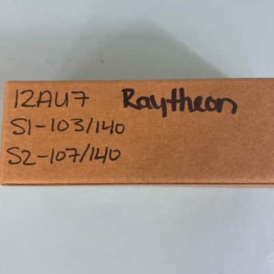 1960s Raytheon 12AU7A ECC82 Vintage Made In USA Preamp Tube! T113 image 5