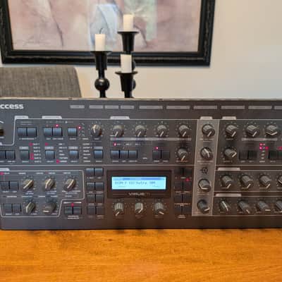 Access Virus TI Desktop + Digital Decksaver Cover + Premium Techno/House Sound Banks + Rack Tray – Excellent Condition image 6