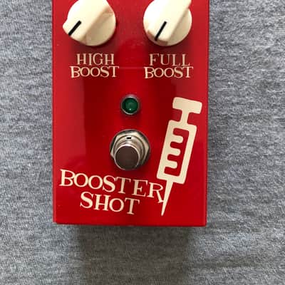 Dr. Green Booster Shot Boost Pedal 2010s - Red image 2